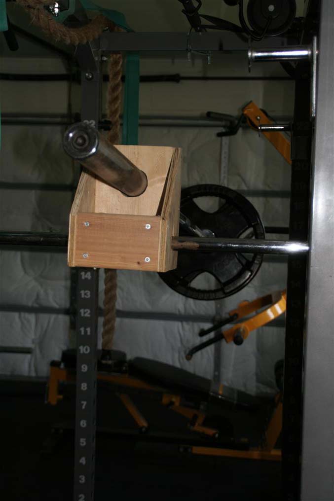 homemade shoulder press machine