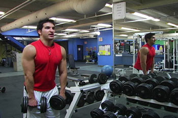 Vince Delmonte biceps